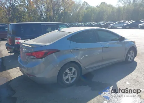 2015 Hyundai Elantra Se z USA, uszkodzony, nr VIN 5NPDH4AE5FH632662